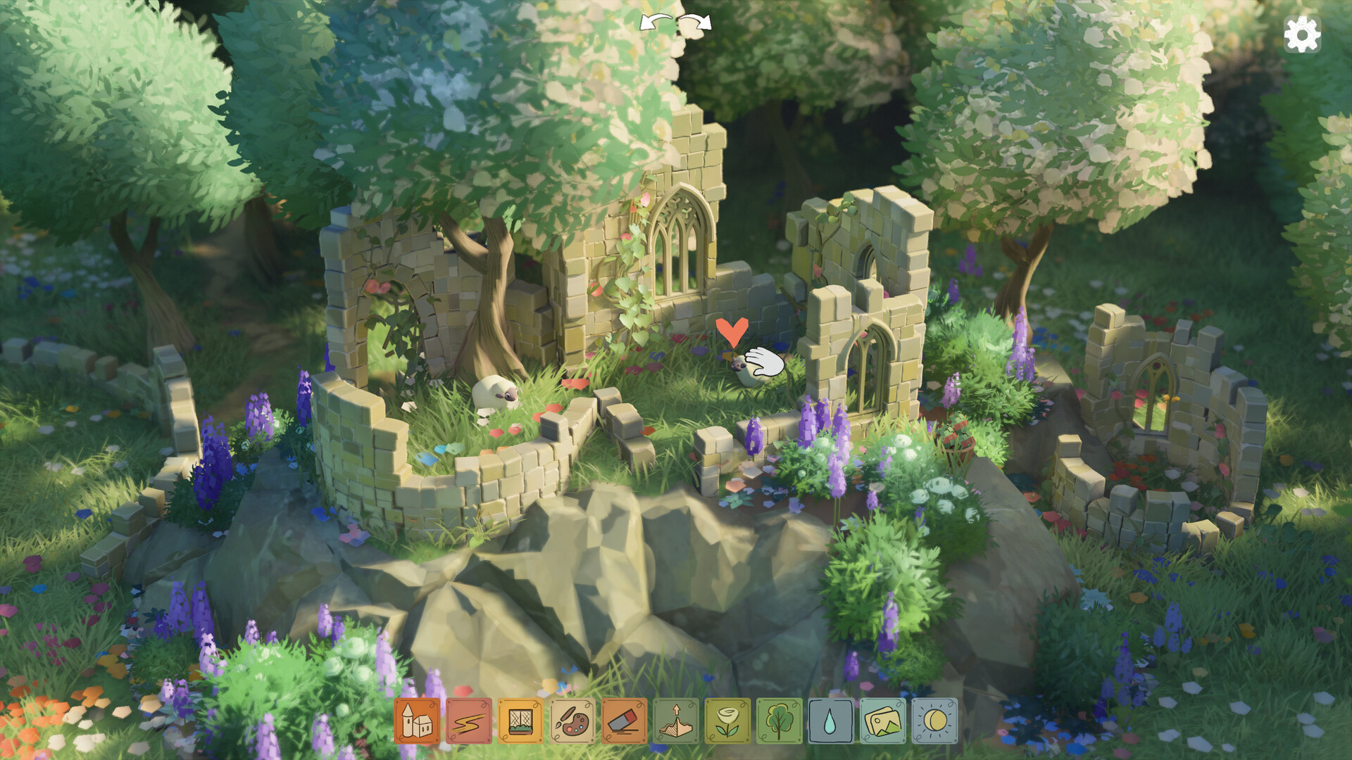 Tiny Glade 官方 Steam 商店真实游戏截图